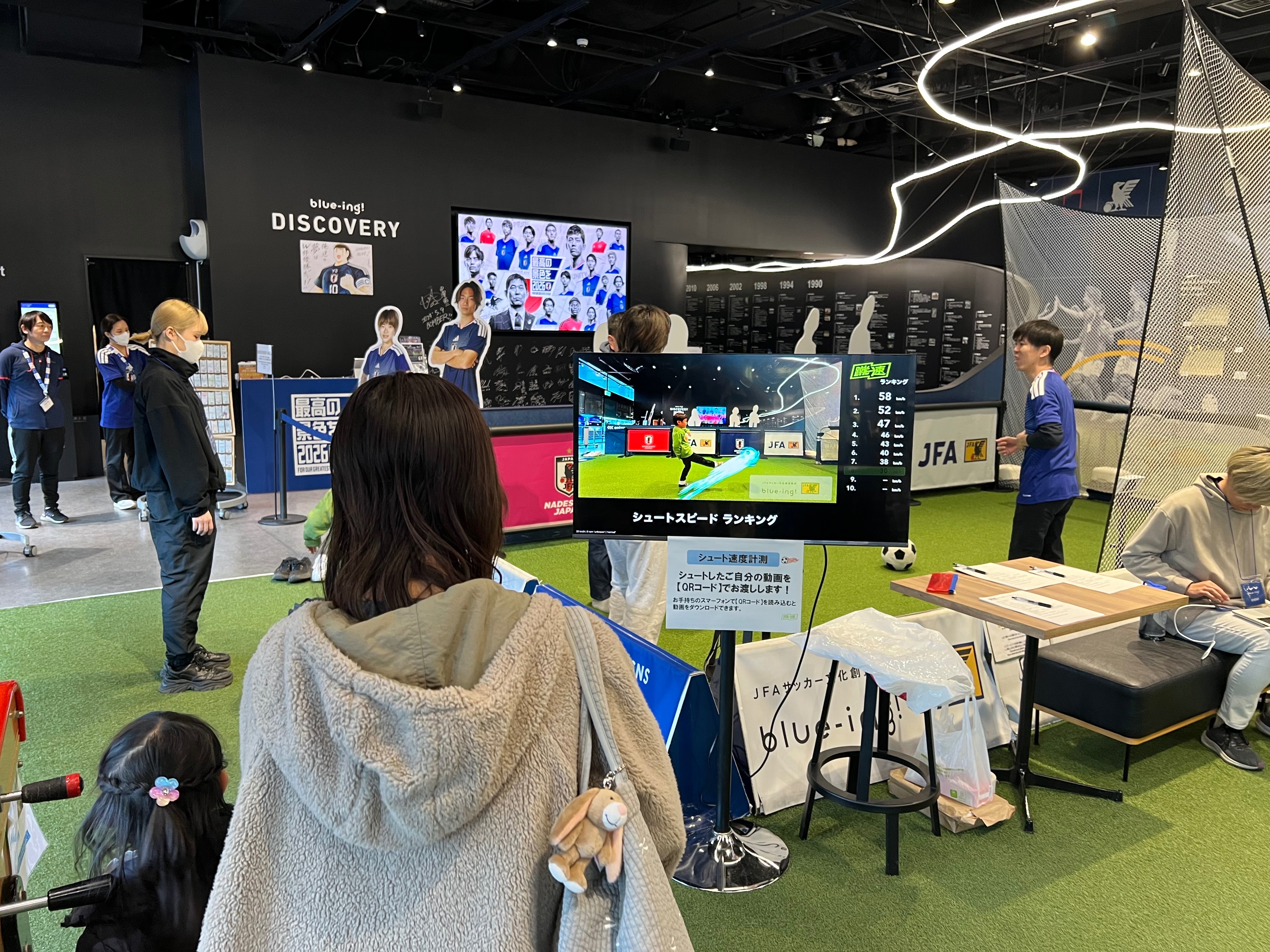 JFA blue-ing!でのランキング表示