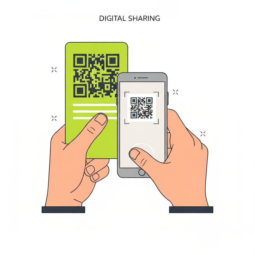 QRコードカードで動画を持ち帰る